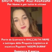 Proposta Legge Noemi Durini Proposta Legge Noemi Durini
