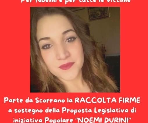 Proposta Legge Noemi Durini
